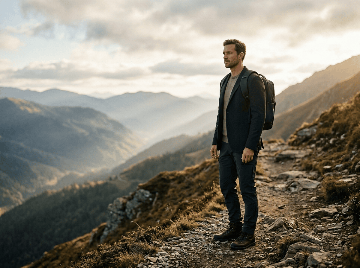 Federal prison consultant guiding client looking towards future